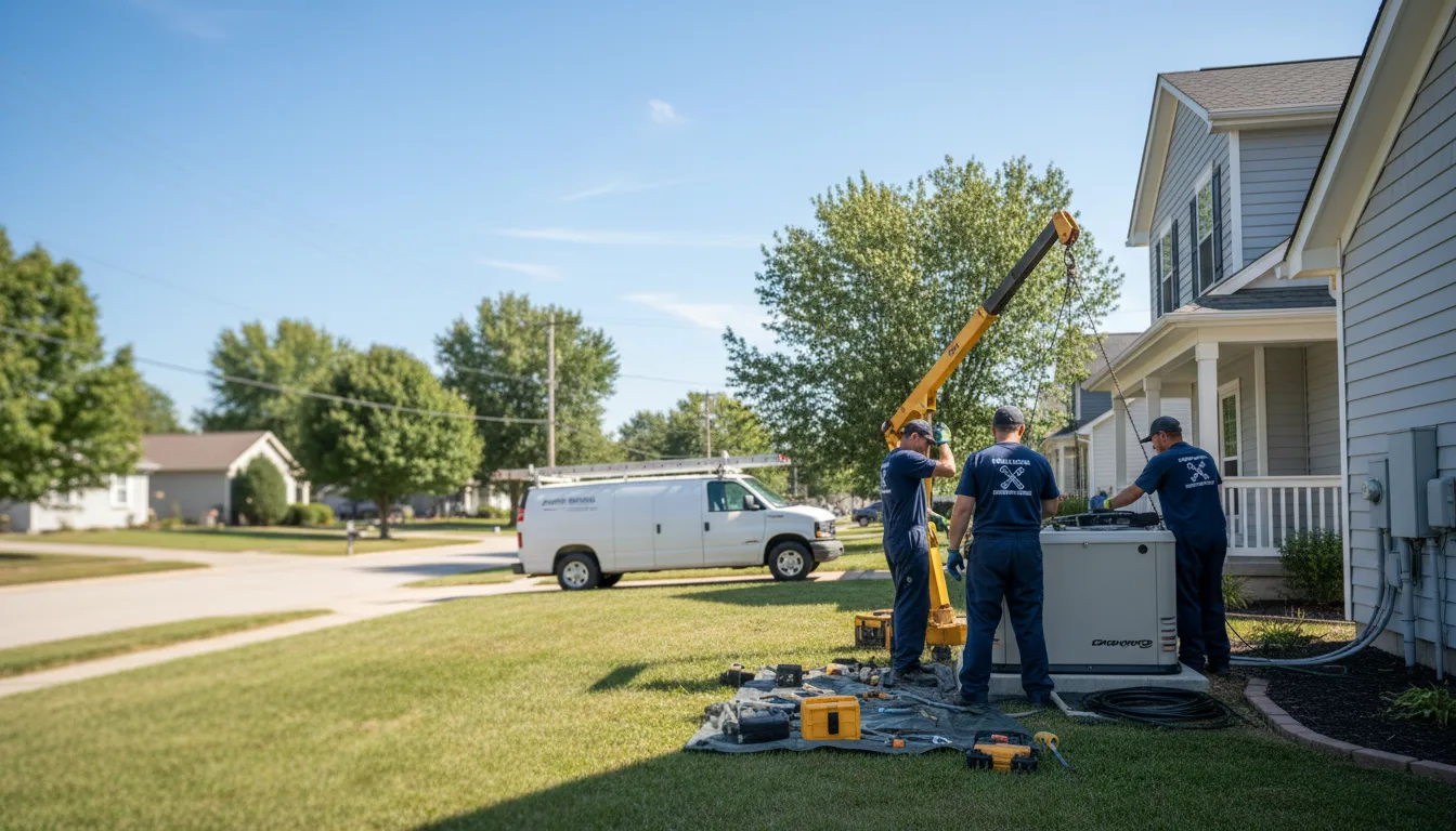 Generator Installation in Springfield, IL near me